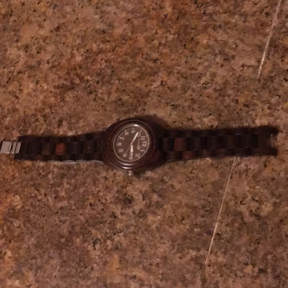 Wood Mens wristwatch